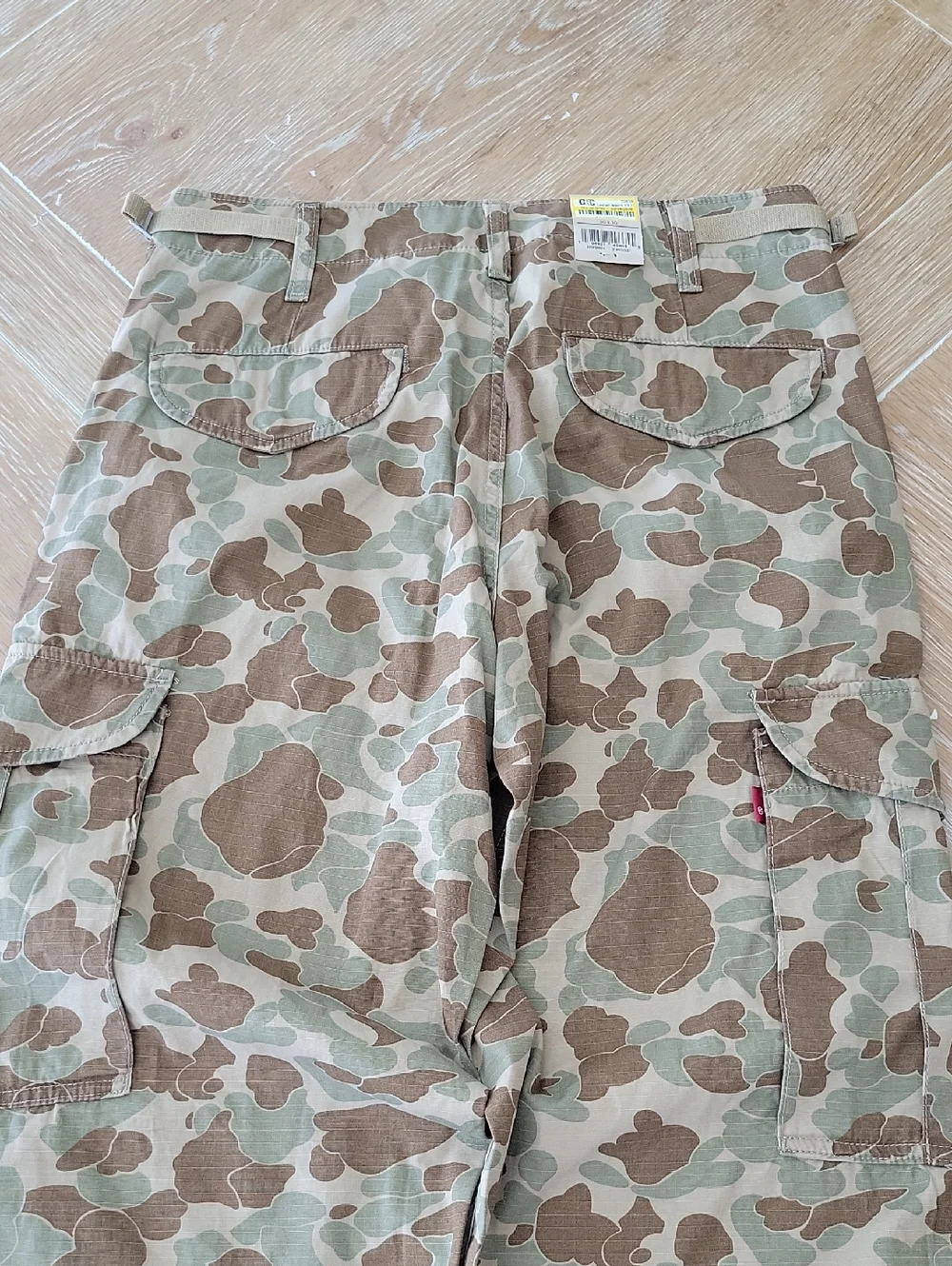Levi's XX Cargo Men's Baggy Pants Slightly Tapered Leg 30X30 Camouflage NWT